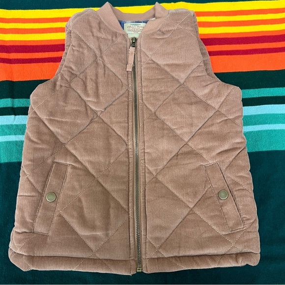 Telluride Clothing Toddler 4T Brown Quilted Vest Kids - Picture 1 of 7